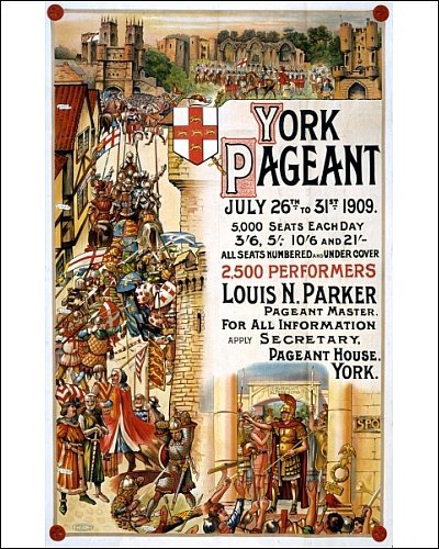 York Pageant 1909: advertisement
