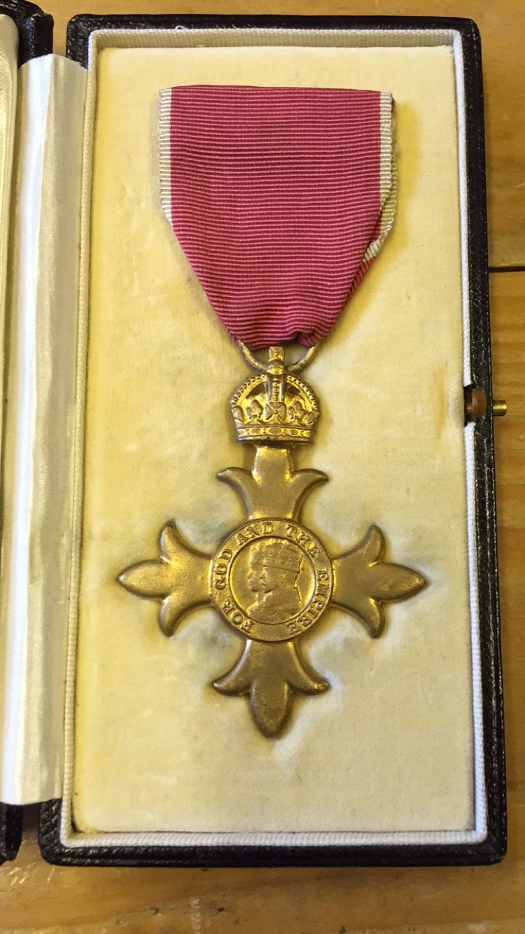 Alan Turing's OBE 